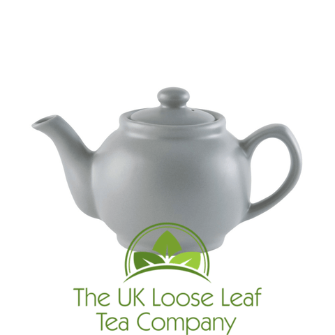 Price & Kensington - Matt Grey 6 Cup Teapot - The UK Loose Leaf Tea Company Ltd