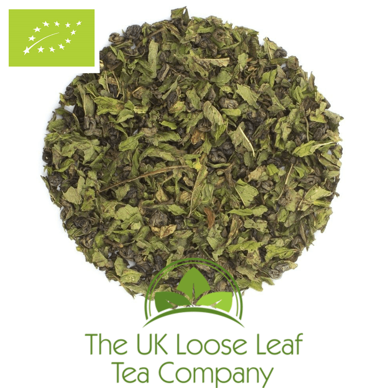 Green Tea with Spearmint Organic Moroccan Tea The UK Loose Leaf Tea