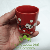 Cherry Red Square Tea set ~ 4 Cup Teapot - The UK Loose Leaf Tea Company Ltd