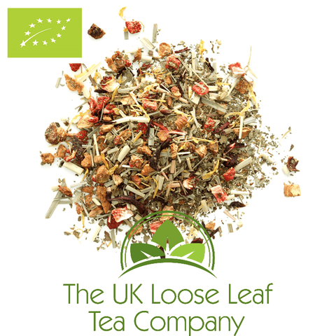 Strawberry Basil Organic Infusion - The UK Loose Leaf Tea Company Ltd