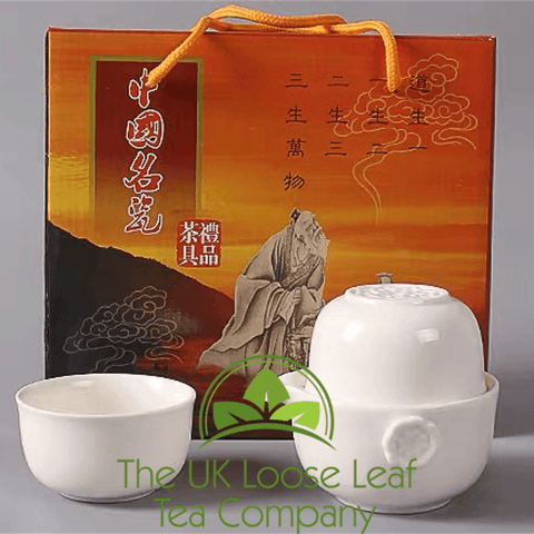 Gaiwan White ~ 2 Cup Set - The UK Loose Leaf Tea Company Ltd