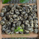 China High Mountain BaiHao Jasmine Dragon Pearls - The UK Loose Leaf Tea Company
