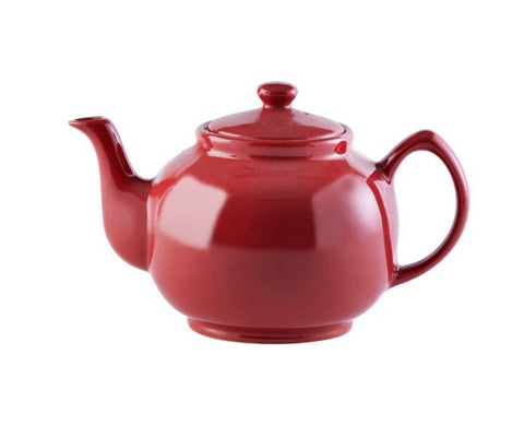 Price & Kensington - Red 10 Cup Teapot - The UK Loose Leaf Tea Company Ltd