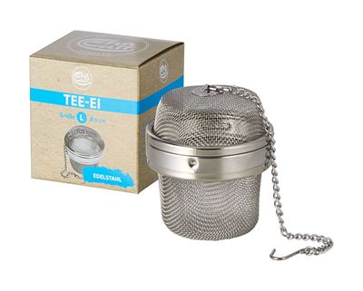 Large Egg Tea Infuser 60mm from The UK Loose Leaf Tea Company– The UK ...