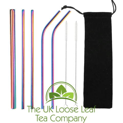Rainbow Straw Set - The UK Loose Leaf Tea Company Ltd