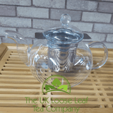 600ml Glass Teapot with Stainless Steel Infuser - The UK Loose Leaf Tea Company Ltd
