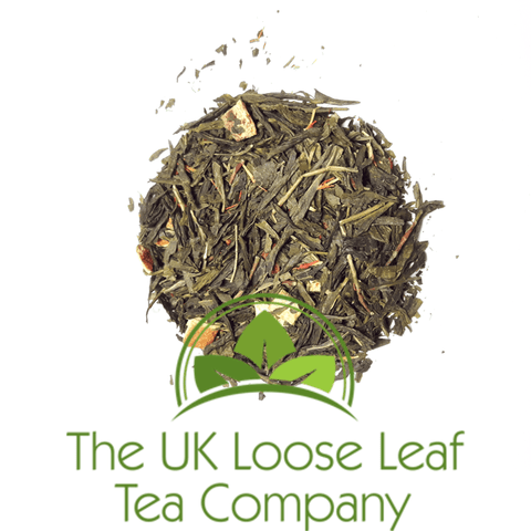 Green Tea with Orange - The UK Loose Leaf Tea Company Ltd