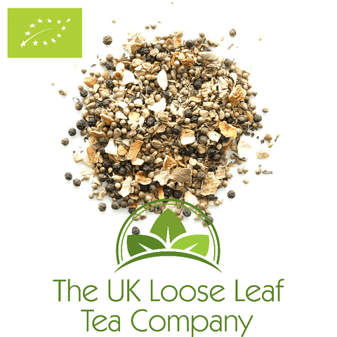 Ayurveda Light My Flame Organic Infusion - The UK Loose Leaf Tea Company Ltd