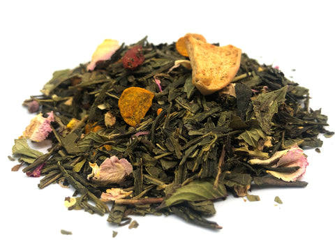 Beauty Queen Flavoured Organic Green Tea - The UK Loose Leaf Tea Company Ltd