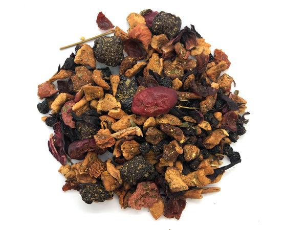 Cherry and Mint Flavoured Fruit Infusion - The UK Loose Leaf Tea Company Ltd
