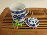 Blue and White Dragon Design Mug - The UK Loose Leaf Tea Company Ltd
