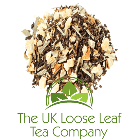 Ginger and Lemon Black Decaffeinated Tea - The UK Loose Leaf Tea Company Ltd