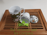 Peacocks in Garden Infuser Mug - The UK Loose Leaf Tea Company Ltd