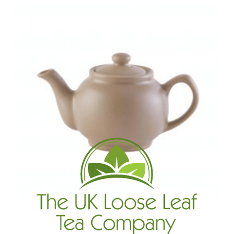 Price & Kensington - Matt Taupe 2 Cup Teapot - The UK Loose Leaf Tea Company Ltd