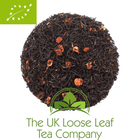 Strawberry Garden Organic Black Tea - The UK Loose Leaf Tea Company Ltd