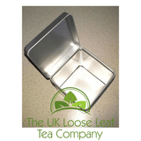 Silver Window Tea Caddy - The UK Loose Leaf Tea Company Ltd