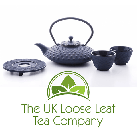 Tetsubin ~ Blue/Black Tea Set 800ml - The UK Loose Leaf Tea Company Ltd