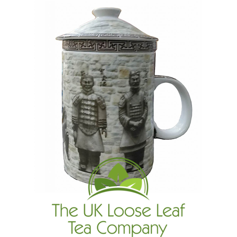 Terracotta Warriors Infuser Mug - The UK Loose Leaf Tea Company Ltd