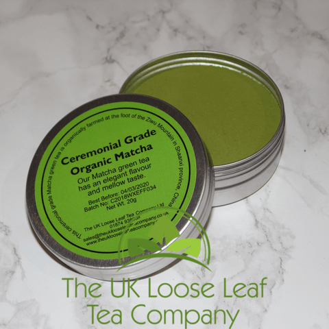 Ceremonial Grade Matcha Green Tea ~ Chinese - The UK Loose Leaf Tea Company Ltd